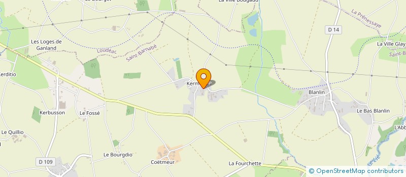 localisation de l'entreprise HOLDING LE TENAFF  SAINT-BARNABE