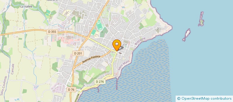 localisation de l'entreprise HOLDING LEBEL à CANCALE
