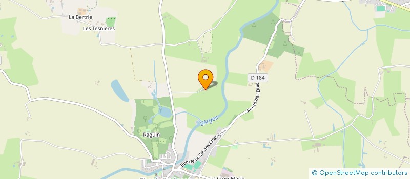 localisation de l'entreprise HOLDING LEBLANC ACJS  CHAZE-SUR-ARGOS