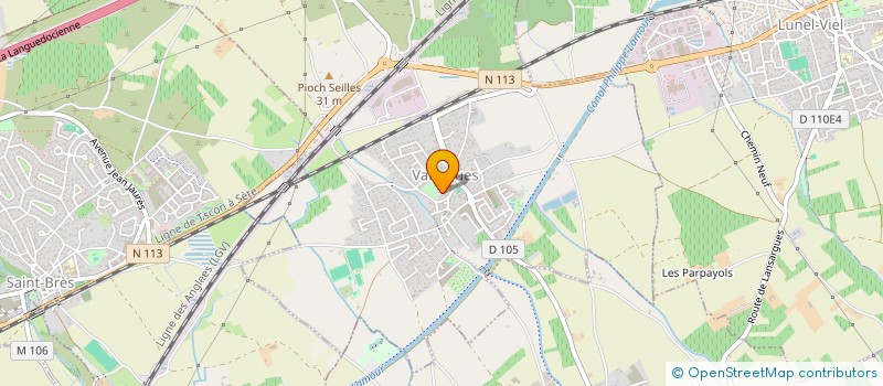 localisation de l'entreprise HOLDING LEBORGNE  VALERGUES