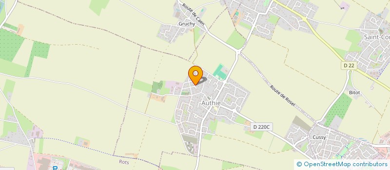 localisation de l'entreprise HOLDING LECARPENTIER  AUTHIE