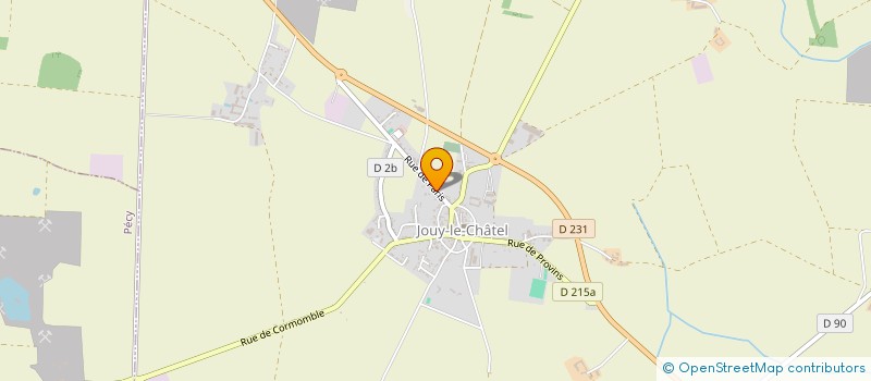 localisation de l'entreprise HOLDING LECLERC à JOUY-LE-CHATEL