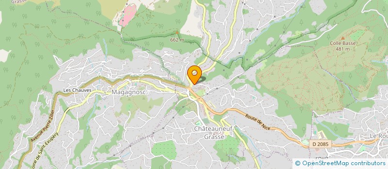 localisation de l'entreprise HOLDING LECLERCQ  CHATEAUNEUF-GRASSE