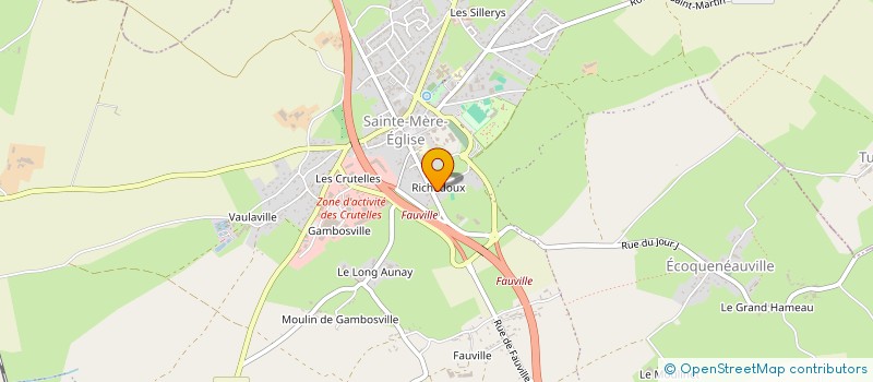 localisation de l'entreprise HOLDING LECROISEY à CARENTAN-LES-MARAIS