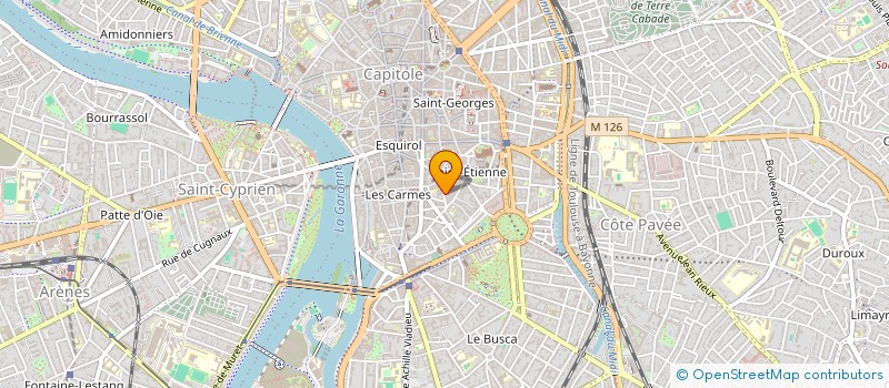 localisation de l'entreprise HOLDING LEE  TOULOUSE