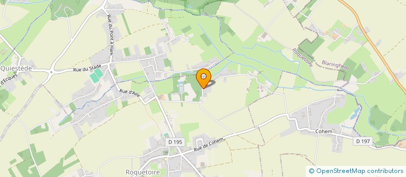 localisation de l'entreprise HOLDING LEFEBVRE INVESTISSEMENTS  ROQUETOIRE