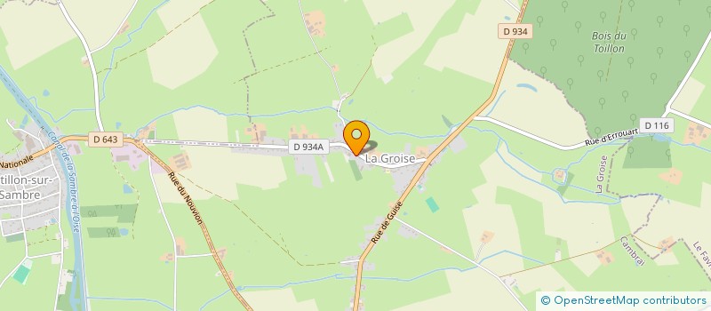 localisation de l'entreprise HOLDING LEMAIRE  BAZUEL