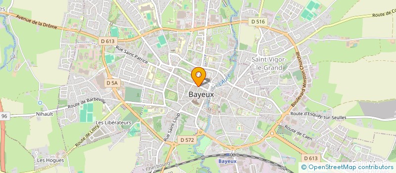 localisation de l'entreprise HOLDING LEMERCIER GESTION  BAYEUX