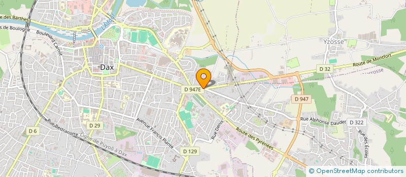 localisation de l'entreprise HOLDING LEO  DAX