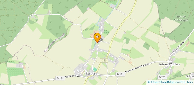 localisation de l'entreprise HOLDING LEOBON  BARBERY