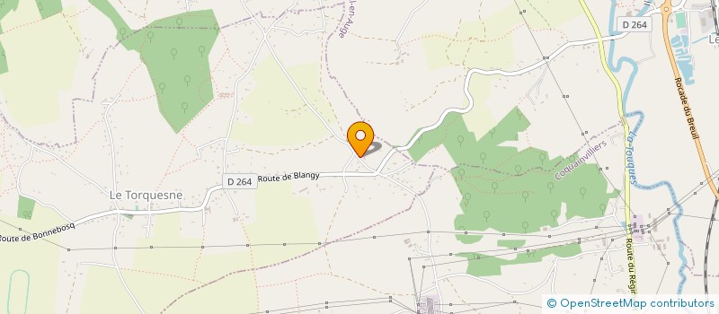 localisation de l'entreprise HOLDING LEPELLETIER  LE TORQUESNE