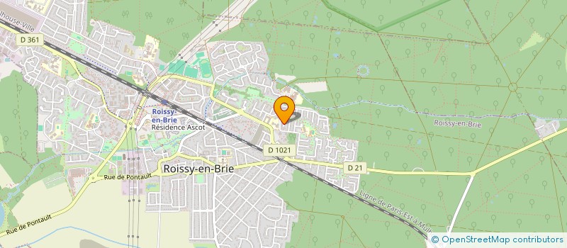 localisation de l'entreprise HOLDING LEPRIZE  ROISSY-EN-BRIE