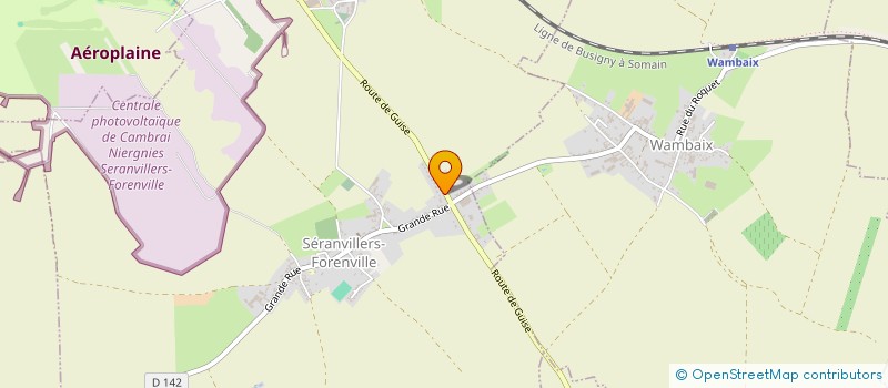 localisation de l'entreprise HOLDING LERICHE à SERANVILLERS-FORENVILLE