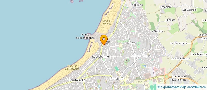 localisation de l'entreprise HOLDING LEROUX PASTEUR à SAINT-MALO