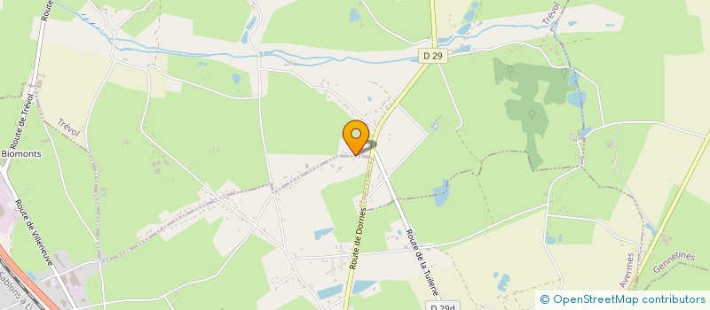 localisation de l'entreprise HOLDING LES 2 V  TREVOL