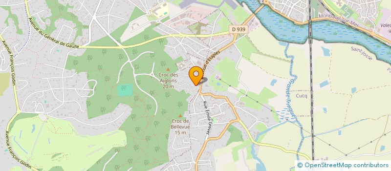 localisation de l'entreprise HOLDING LES ACACIAS à LE TOUQUET-PARIS-PLAGE