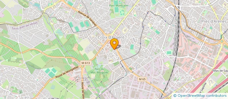 localisation de l'entreprise HOLDING LES CHAMPS à MONTPELLIER