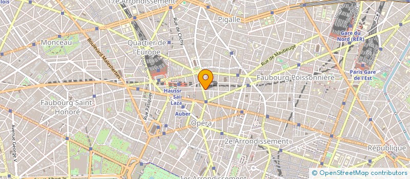 localisation de l'entreprise HOLDING LES EAUX VIVES  PARIS