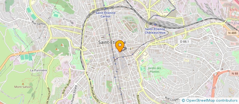 localisation de l'entreprise HOLDING LES FRERES DE LA COTE  SAINT-ETIENNE