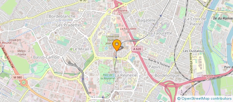 localisation de l'entreprise HOLDING LES GAZELLES à TOULOUSE