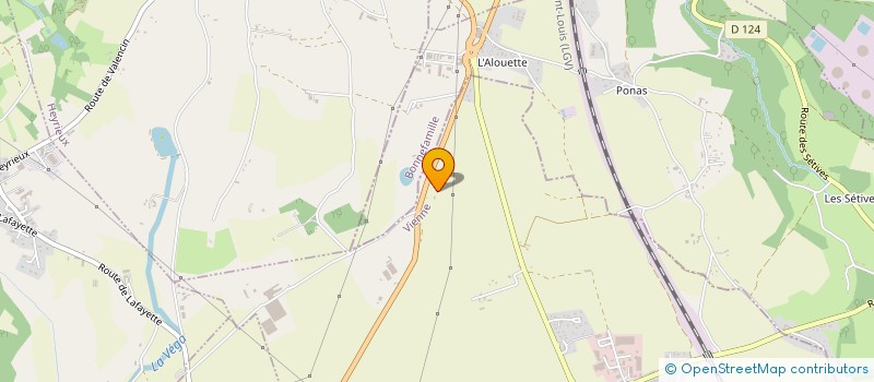 localisation de l'entreprise HOLDING LES OLIVIERS  DIEMOZ