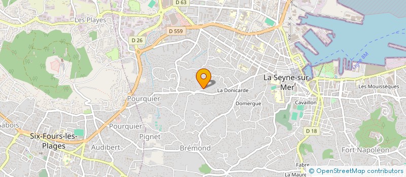 localisation de l'entreprise HOLDING LES PARENTS à LA SEYNE-SUR-MER