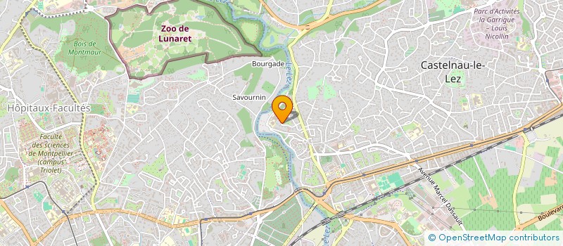 localisation de l'entreprise HOLDING LES PHILIPPE  CASTELNAU-LE-LEZ