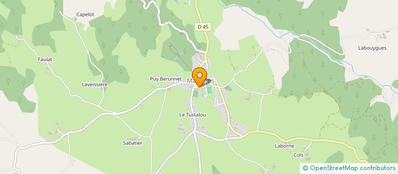 localisation de l'entreprise HOLDING LESSMARCO à MARCOLES