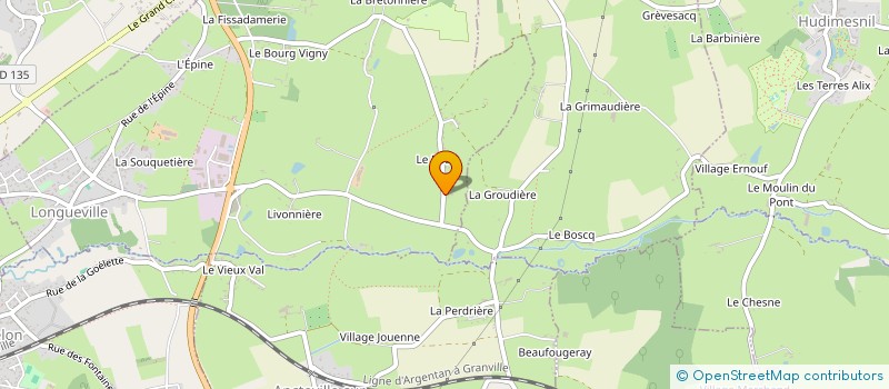 localisation de l'entreprise HOLDING LETOUSEY  LONGUEVILLE