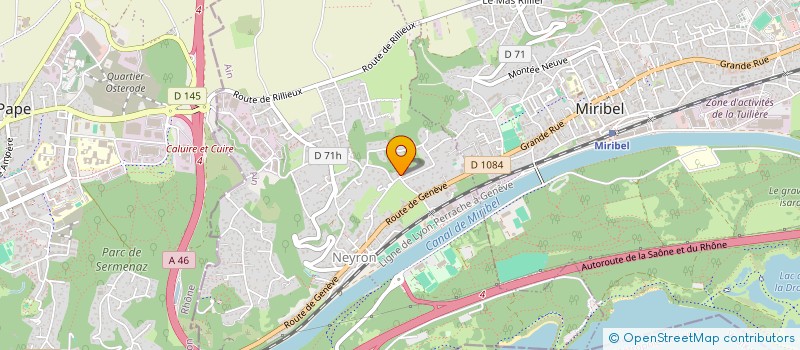 localisation de l'entreprise HOLDING LEVALAD  NEYRON