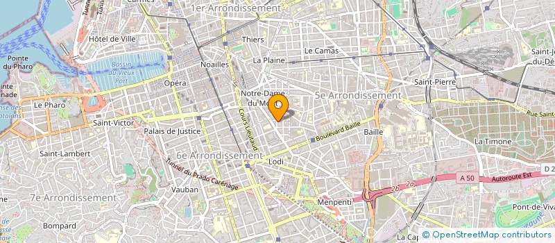 localisation de l'entreprise HOLDING LEWELLYN R  MARSEILLE