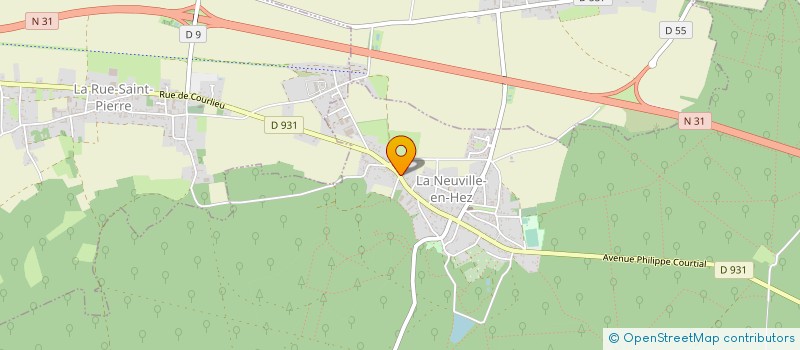 localisation de l'entreprise HOLDING LHTTF  LA NEUVILLE-EN-HEZ