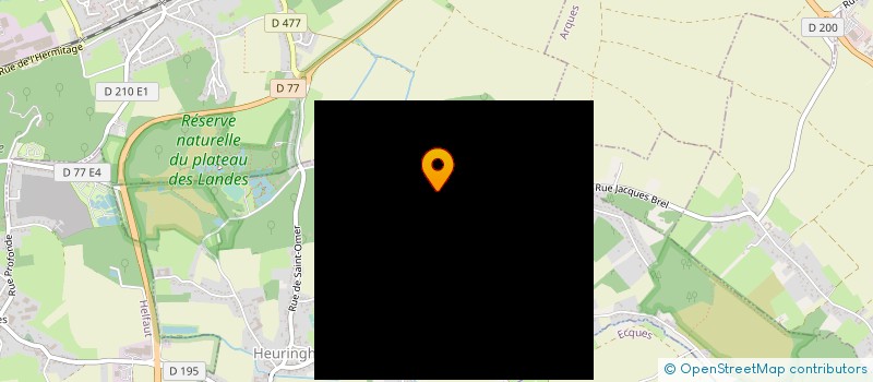 localisation de l'entreprise HOLDING LIGNIER LAURENT  HEURINGHEM