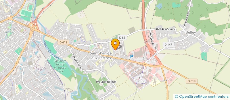 localisation de l'entreprise HOLDING LINGZHI  SAINT-PARRES-AUX-TERTRES