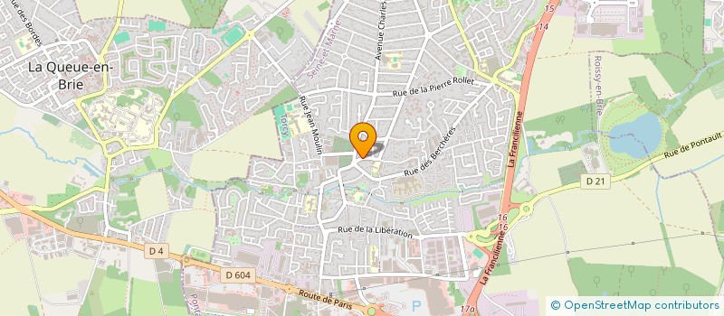 localisation de l'entreprise HOLDING LIS à PONTAULT-COMBAULT
