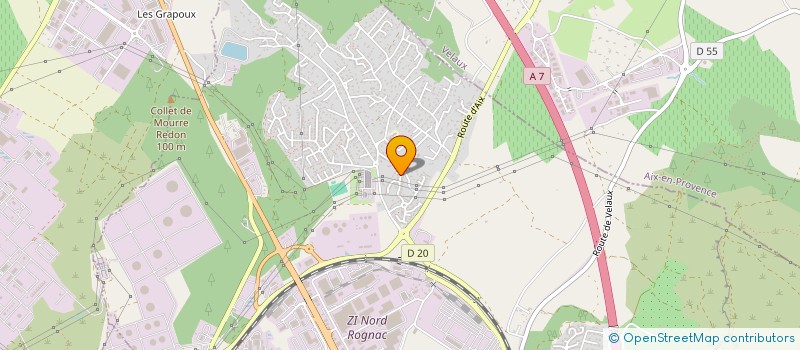 localisation de l'entreprise HOLDING LIVANA  ROGNAC