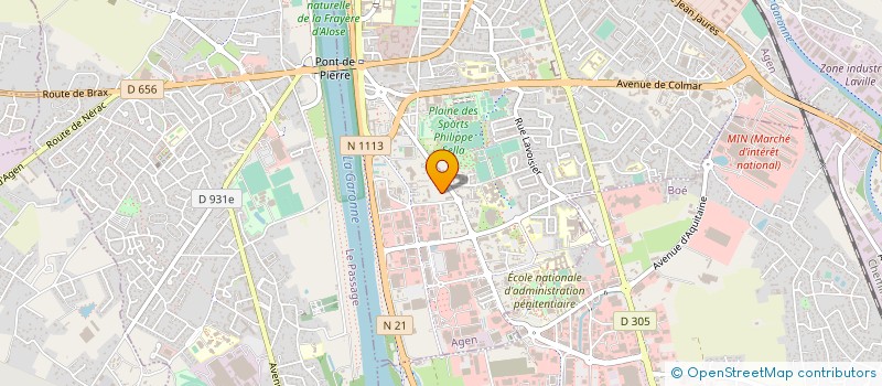 localisation de l'entreprise HOLDING LIVITON  AGEN