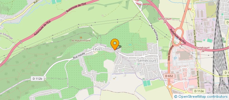 localisation de l'entreprise HOLDING LL  FEVES