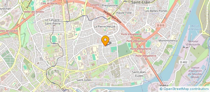 localisation de l'entreprise HOLDING LL7 à CAEN