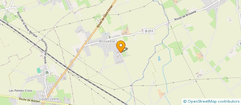 localisation de l'entreprise HOLDING LMEM  BROXEELE