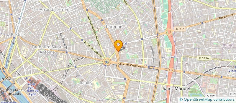 localisation de l'entreprise HOLDING LML  PARIS