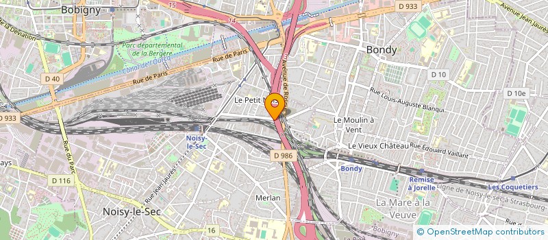 localisation de l'entreprise HOLDING LMW à NOISY-LE-SEC