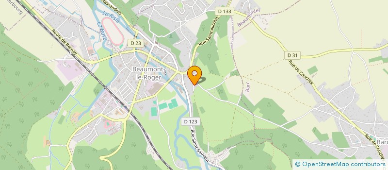 localisation de l'entreprise HOLDING LOEM  BEAUMONT-LE-ROGER