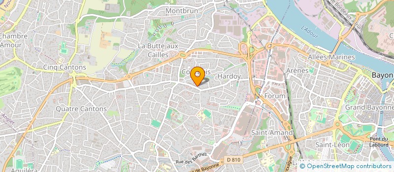 localisation de l'entreprise HOLDING LOREDEN  ANGLET