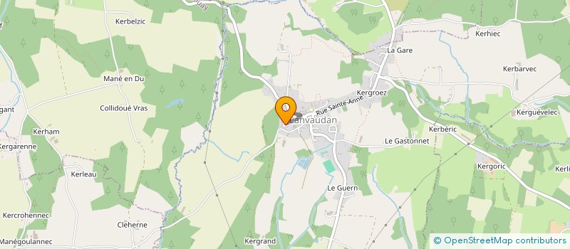 localisation de l'entreprise HOLDING LOREDON  LANVAUDAN