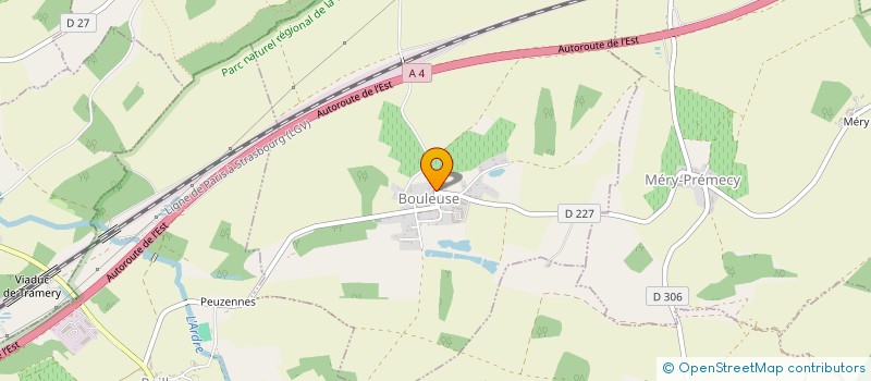 localisation de l'entreprise HOLDING LOUP VINCENT  BOULEUSE