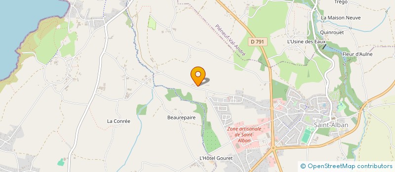 localisation de l'entreprise HOLDING LP  SAINT-ALBAN