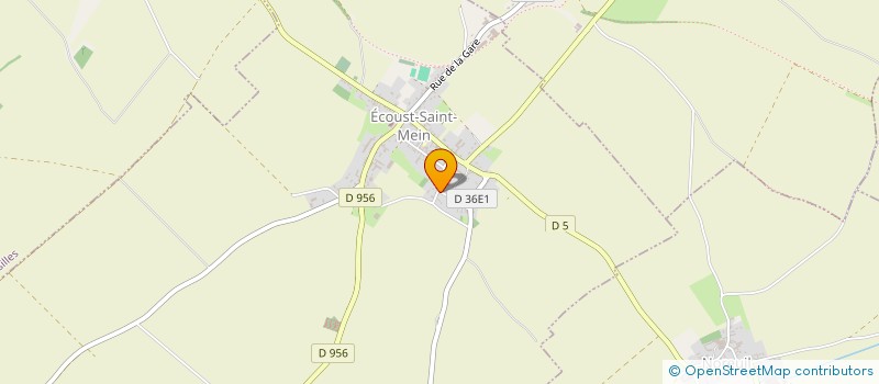 localisation de l'entreprise HOLDING LS INVEST  ECOUST-SAINT-MEIN