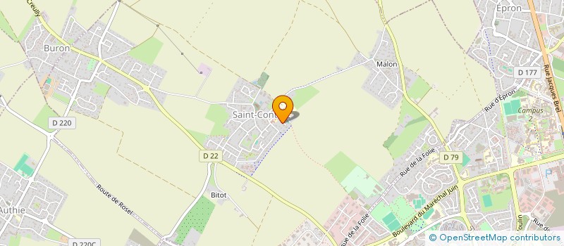 localisation de l'entreprise HOLDING LSMT  SAINT-CONTEST