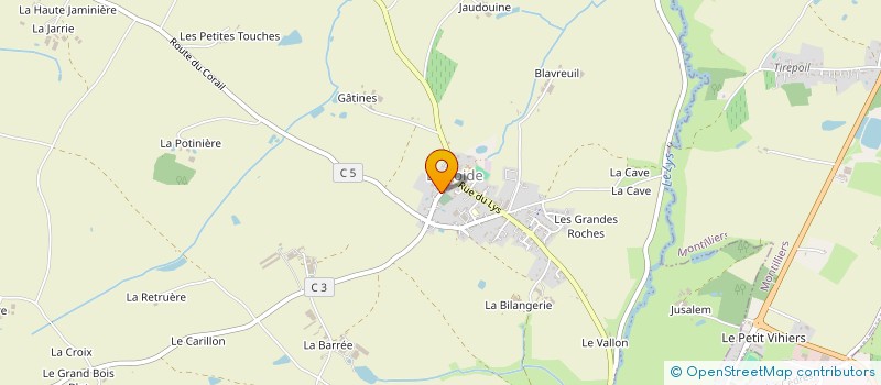 localisation de l'entreprise HOLDING LUC DEFOIS à LYS-HAUT-LAYON